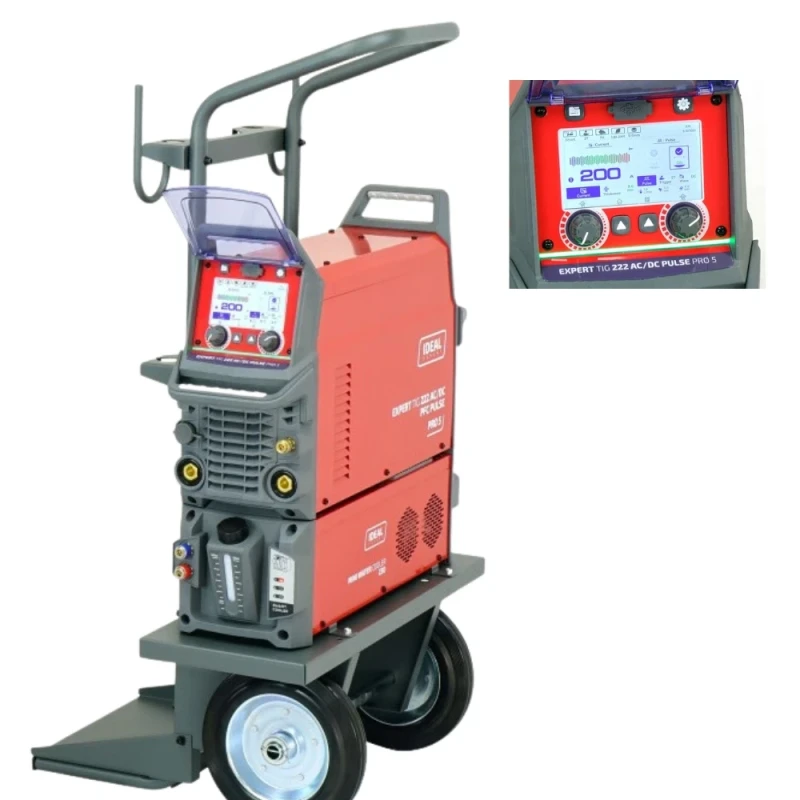 spawarka tg ideal EXPERT TIG 222 AC DC PFC PULSE Pro5 LCD W